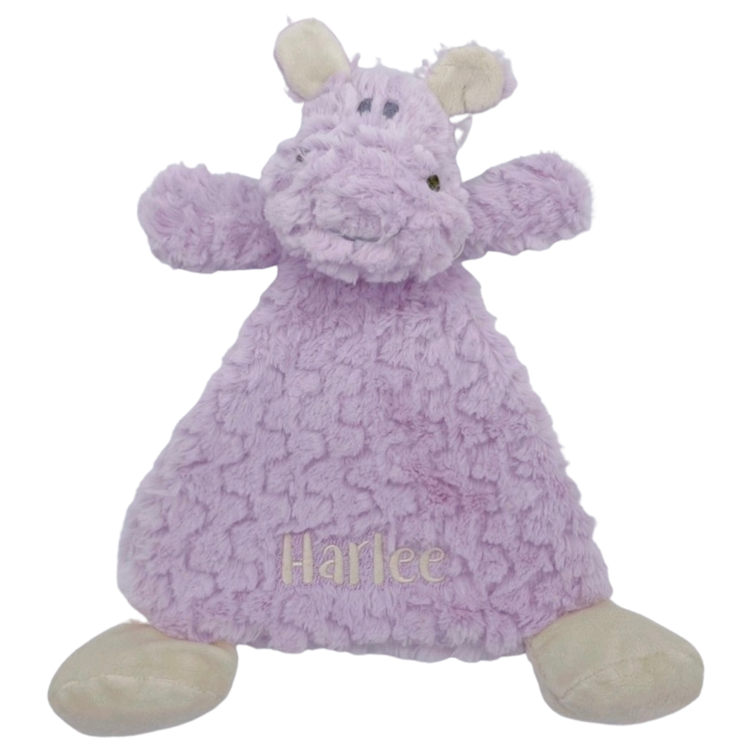 Rattle Lovey - Hippo